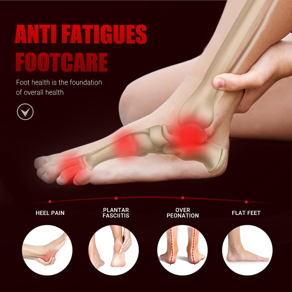 VALSOLE Poron heel pad cushions the heel for comfort