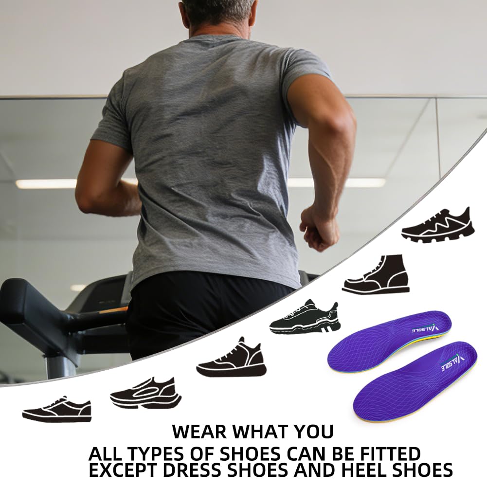 VALSOLE trim-to-fit design lets you customize fit across shoes.