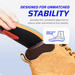 VALSOLE universal trim-to-fit design fits most shoes.