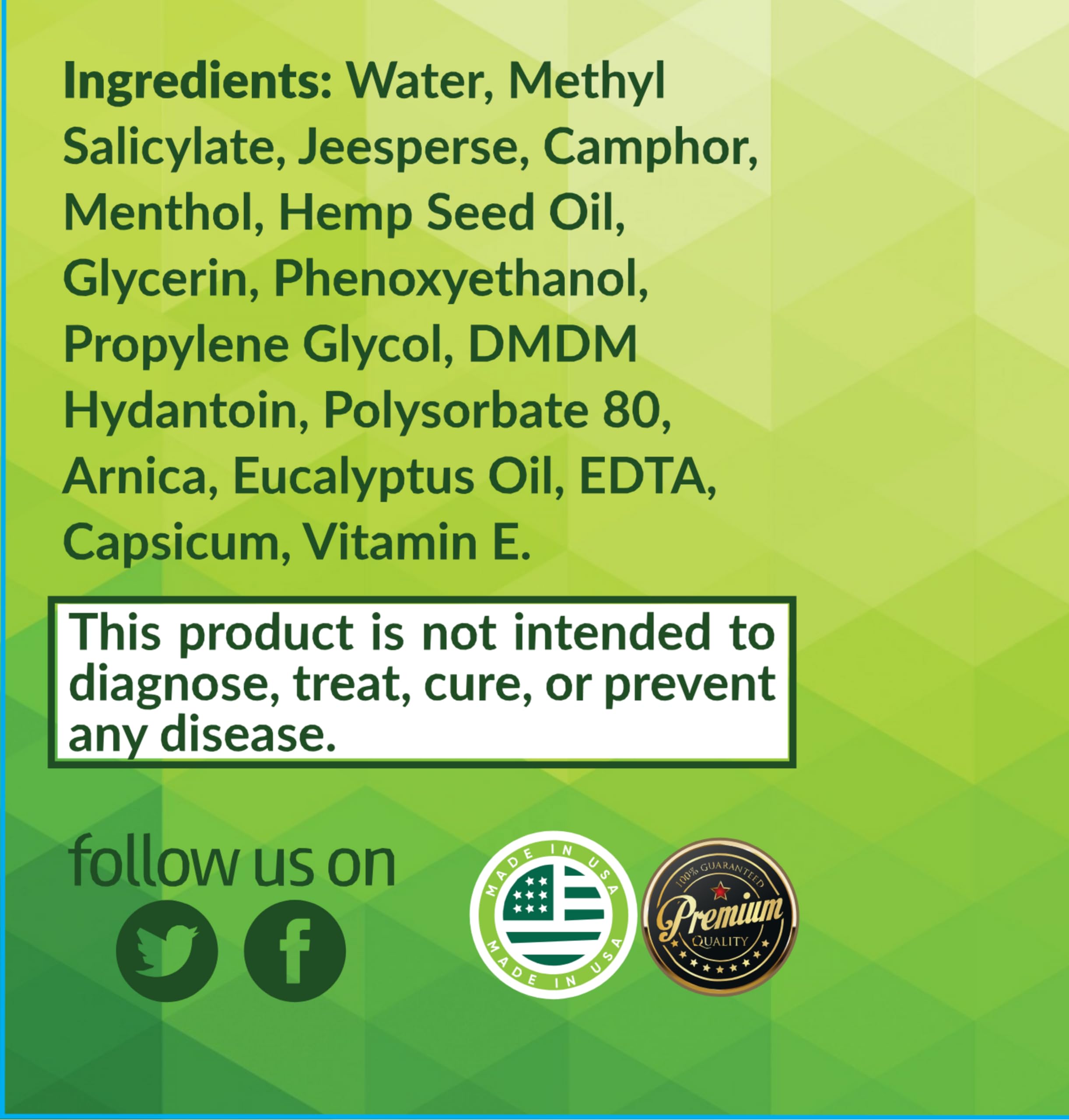 Valtrum Santo Remedio hemp seed oil formula offers gentle relief.