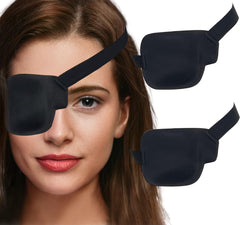 Parches Vandorla 3D para ojo derecho, cómodo para adultos y niños.
