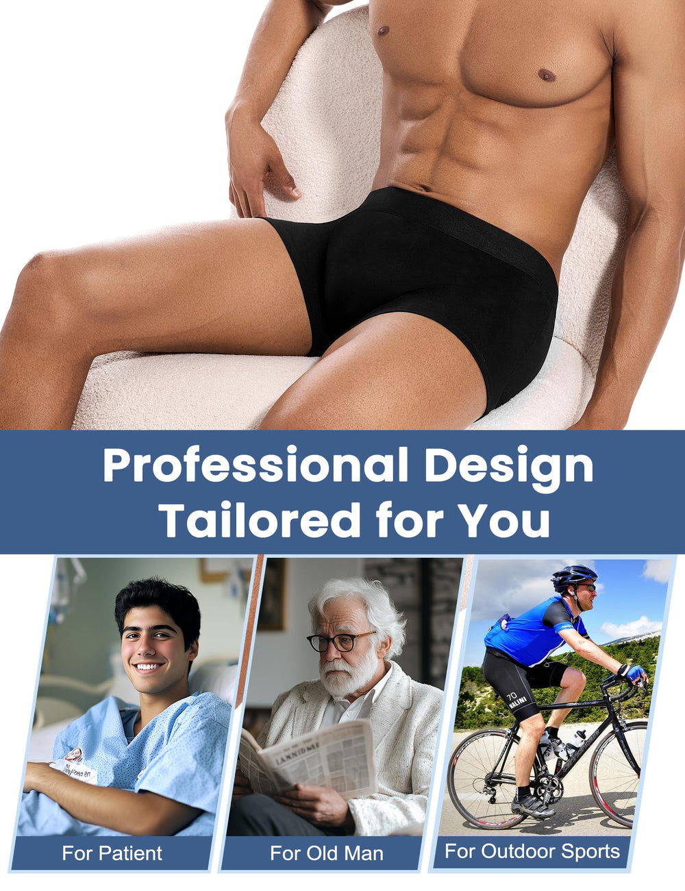 Varmax boxer shorts with soft lining for smooth skin feel