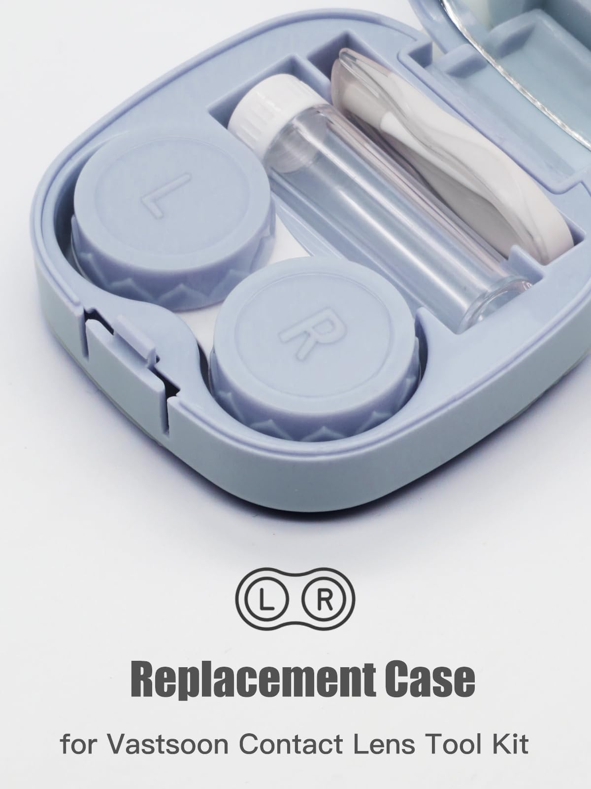Estuche compacto Vastsoon para uso diario, fácil de llevar.