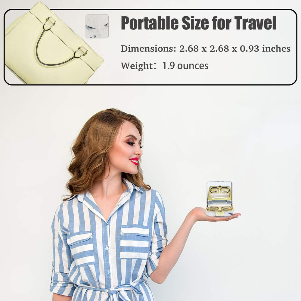 Kit Vastsoon aplicador de lentes de contacto compacto para colocación fácil.