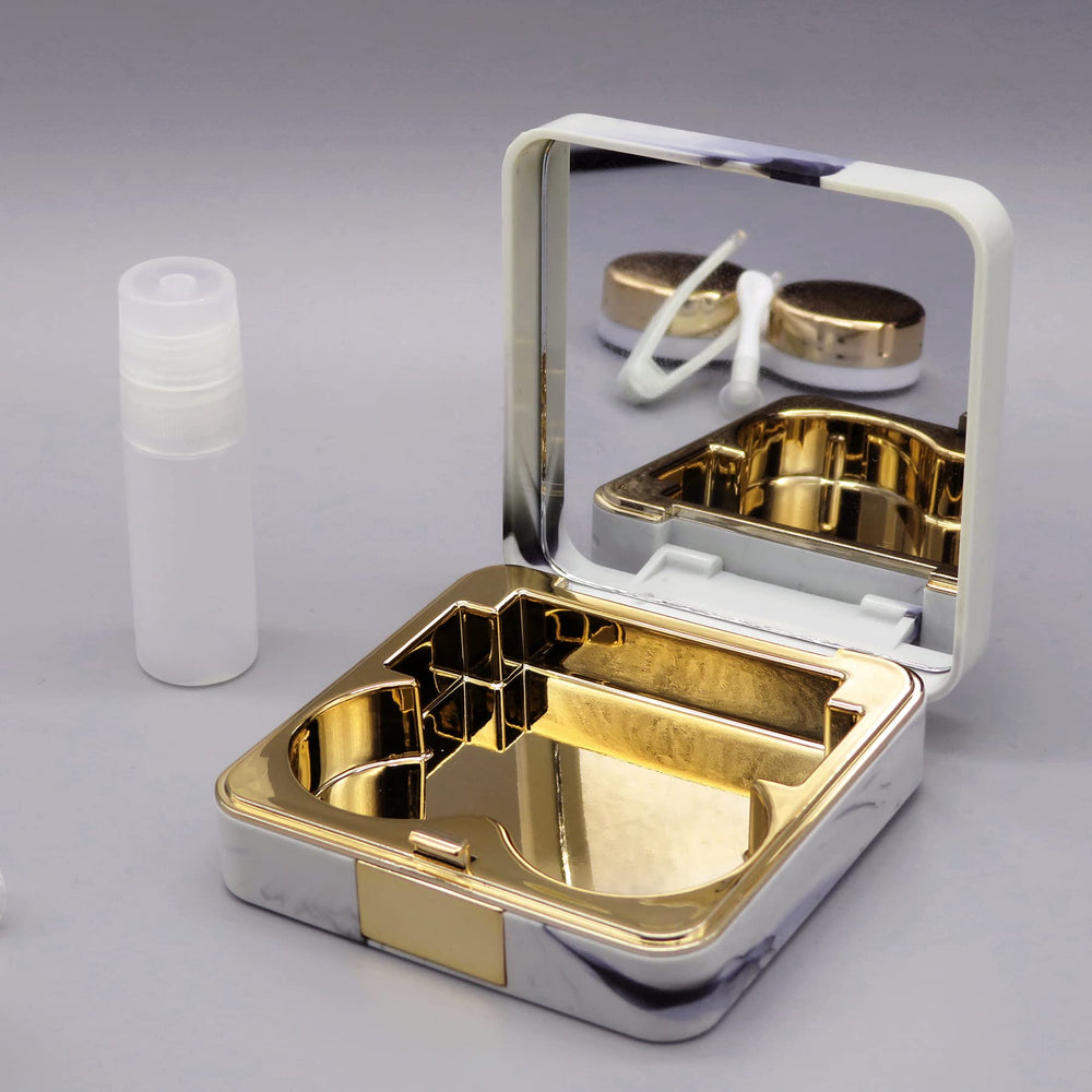 Kit de viaje de lentes Vastsoon, portátil y completo para uso diario.