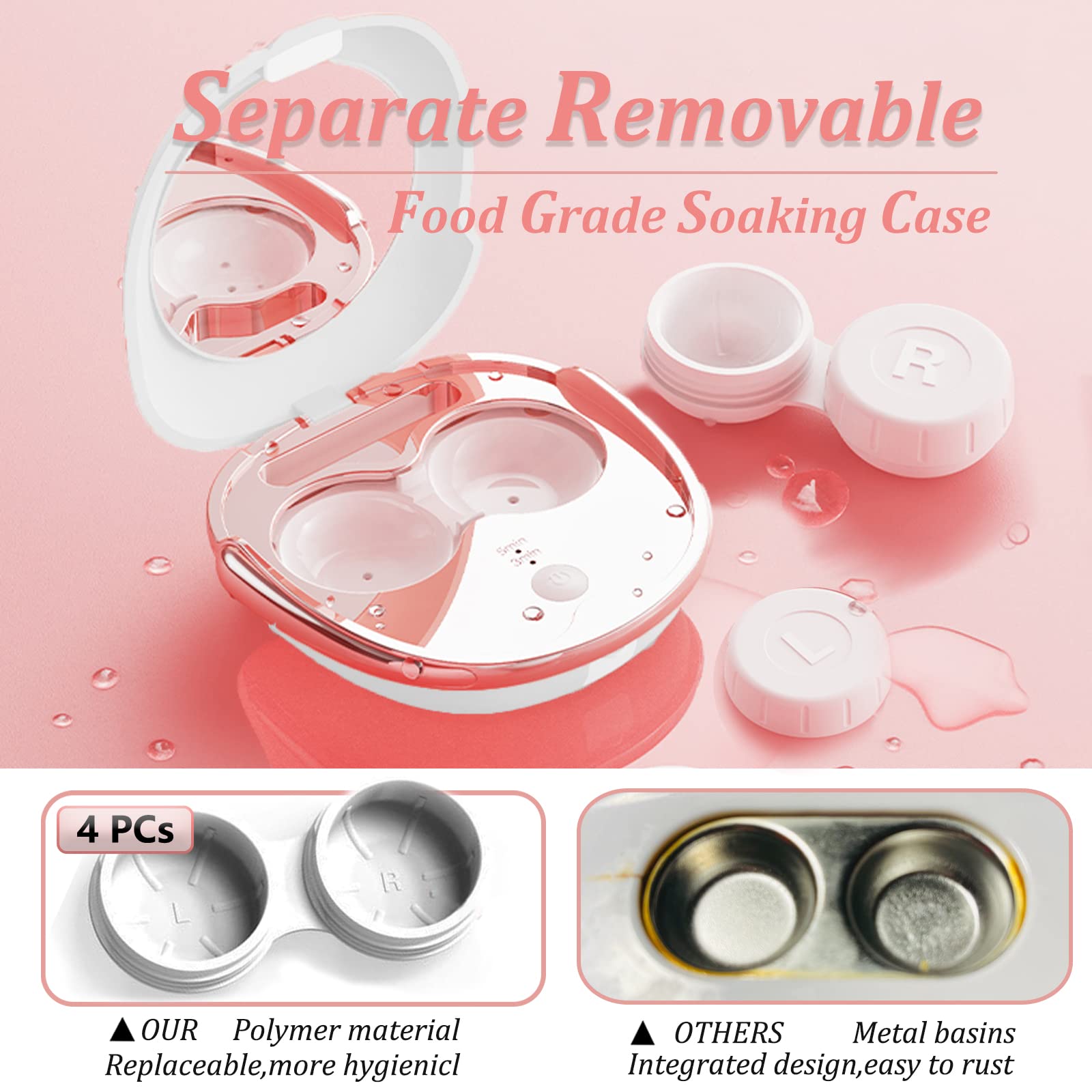 Vastsoon USB charger powers the cleaner for flexible setups.