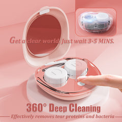 Vastsoon USB-charging lens cleaner provides quick cycles and convenience.