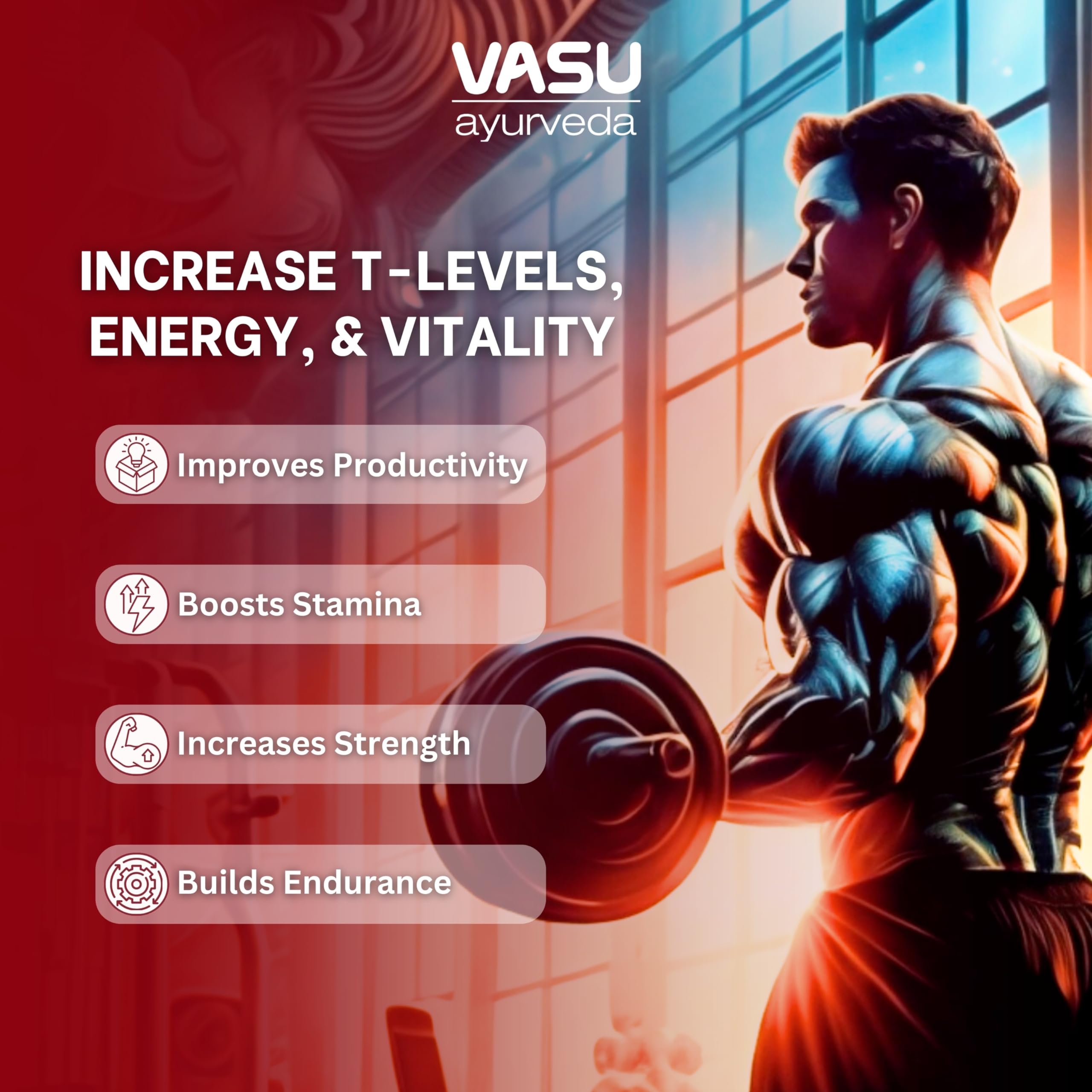 Vasu gummies pack back label with ingredients for daily wellness