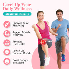 Vazatisi nutrition panel highlighting biotin and vitamins for vitality