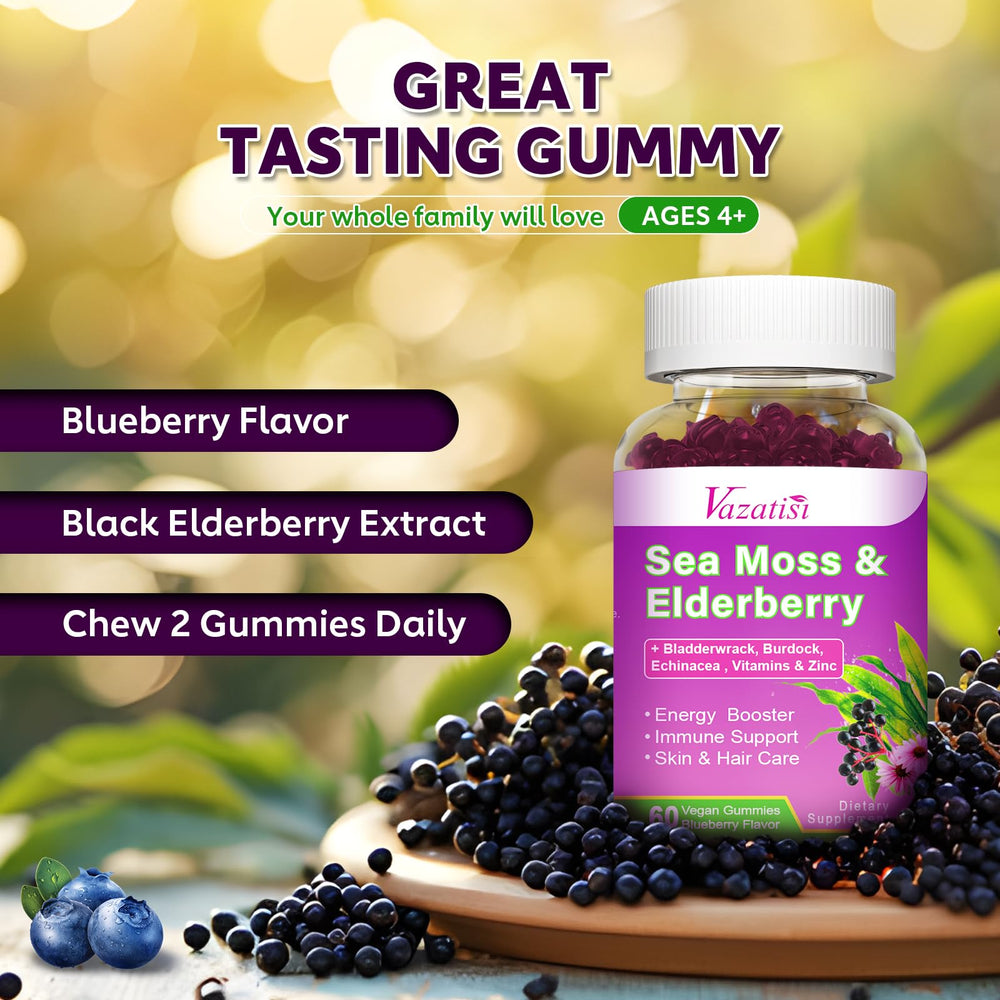 Vazatisi family-friendly gummies scene suitable for adults and kids alike.