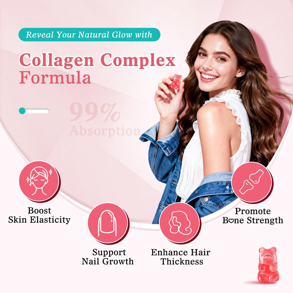 Vazatisi sugar-free collagen gummies pack for on-the-go wellness.