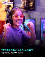 Vbewo blue-light-blocking 99-9-percent shields eyes from digital glare.