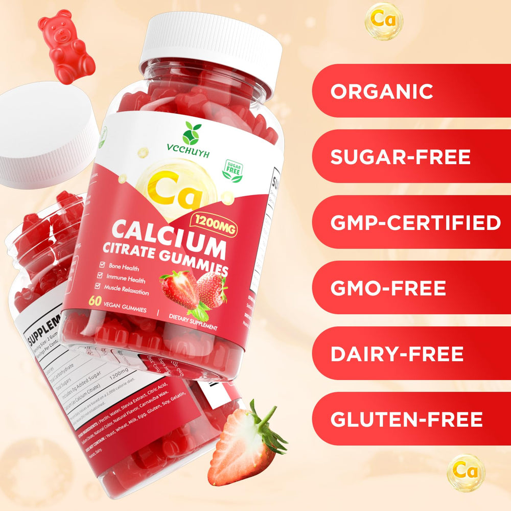 VCCHUYH Vegan gluten-free packaging shot of the bottle