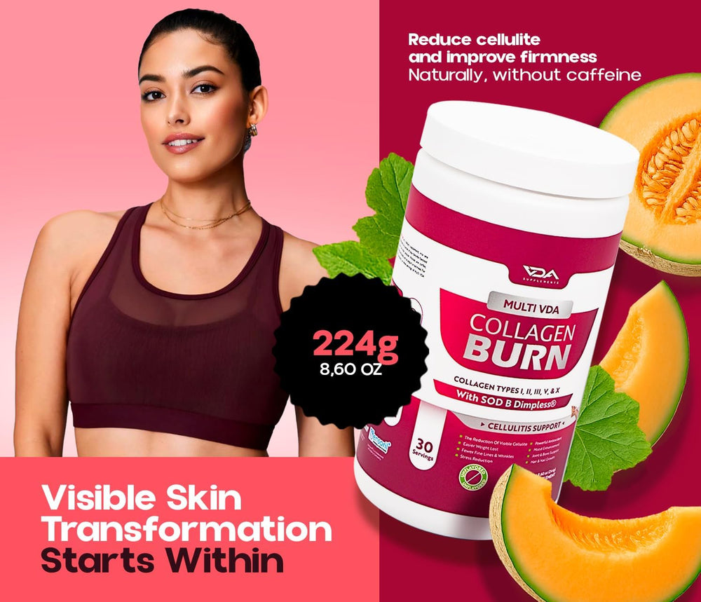 VDA Collagen Burn scoop shows precise serving for routine consistency