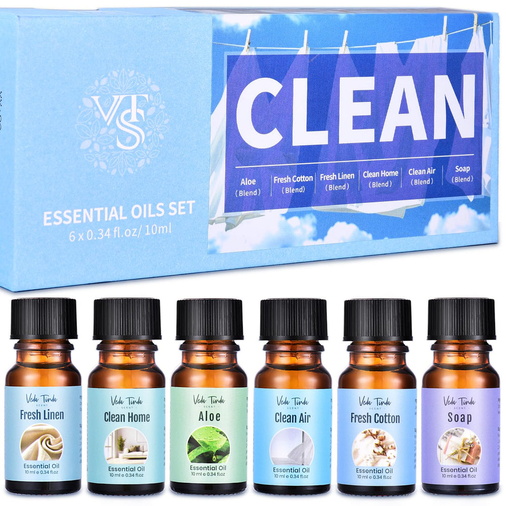 VEDA TINDA SCENT Fresh Cotton diffuser oil for a light bedroom ambiance