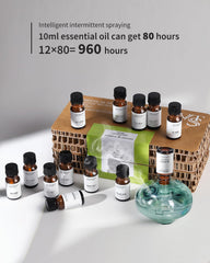Rechargeable nebulising diffuser by VEDA TINDA SCENT for travel