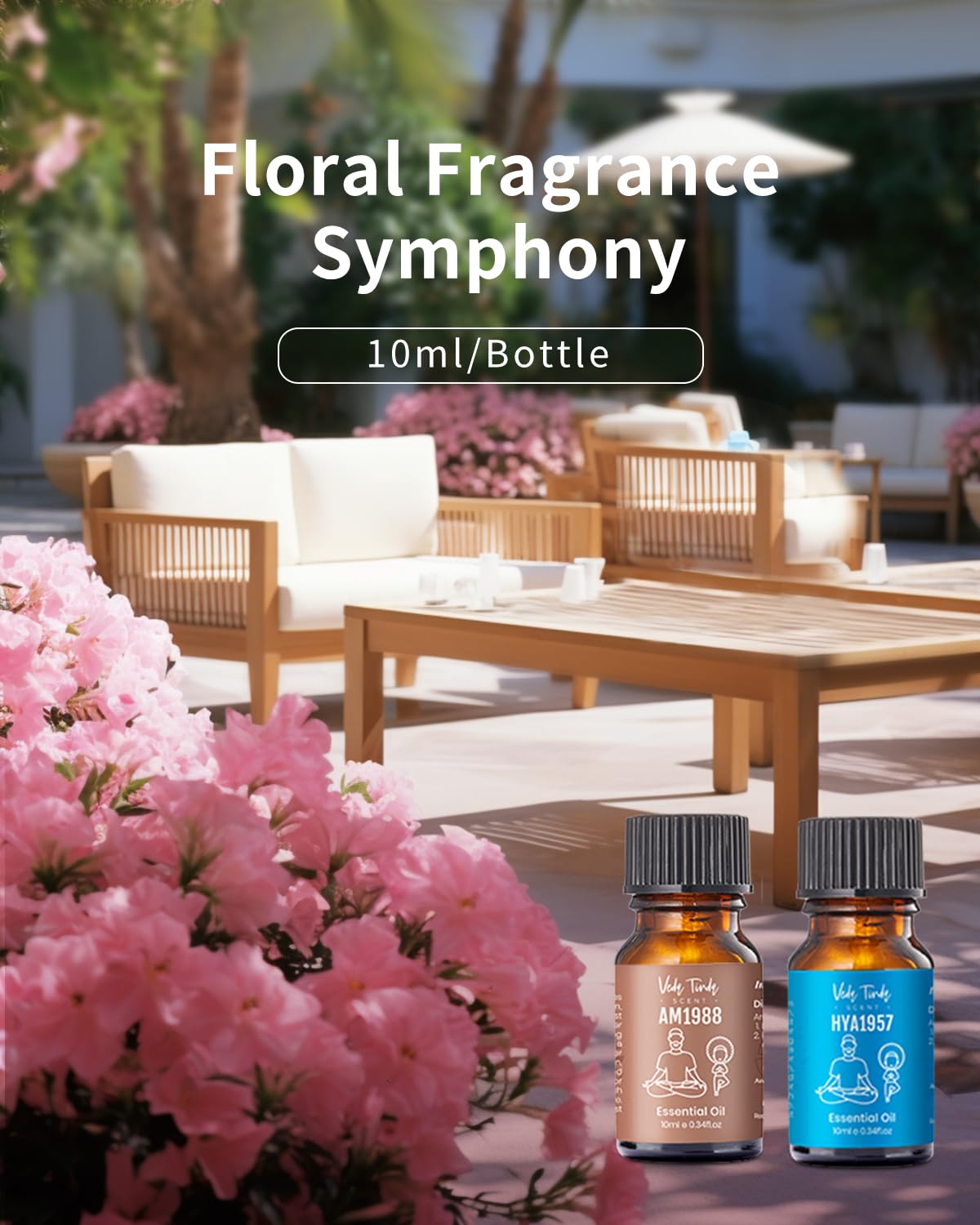 Diffuser-ready blends from VEDA TINDA SCENT for easy waterless diffusion
