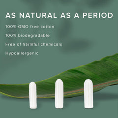 Veeda 100 percent natural cotton material shown for pure, fragrance-free wear