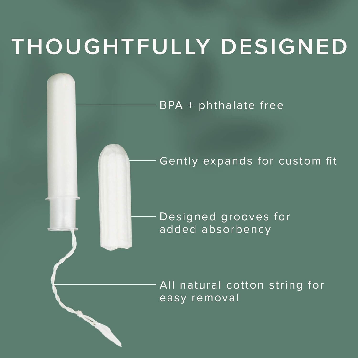 Veeda tampon demonstrates high absorbency and reliable leak protection