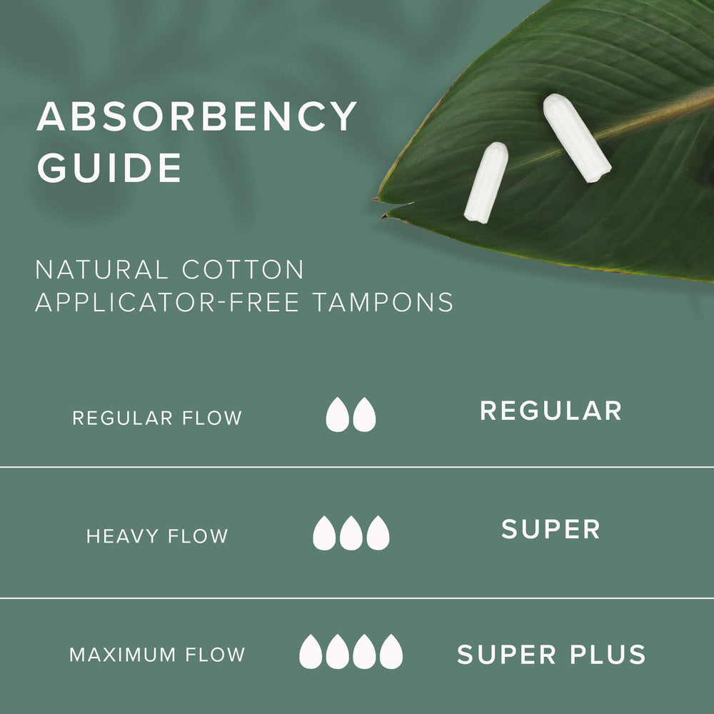 Veeda natural cotton texture suggesting skin-friendly, irritation-free use