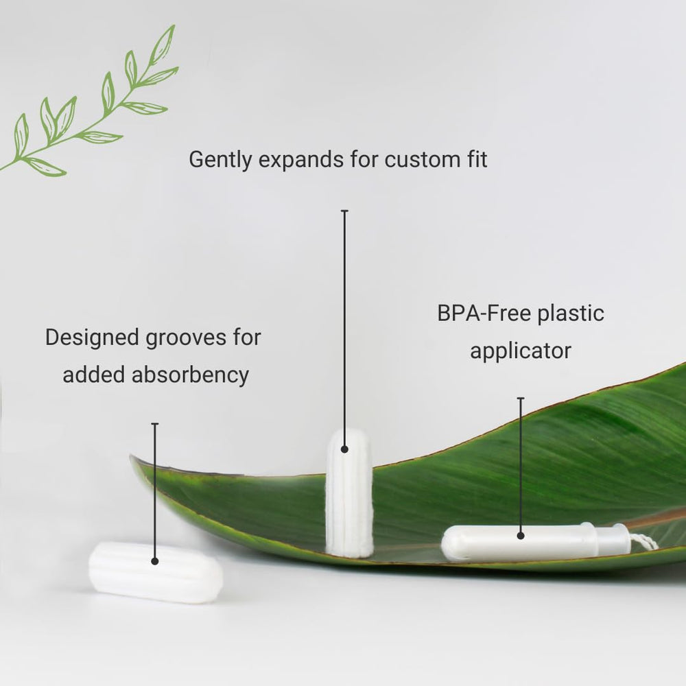 Veeda super plus absorbency tampon for peak flow days.