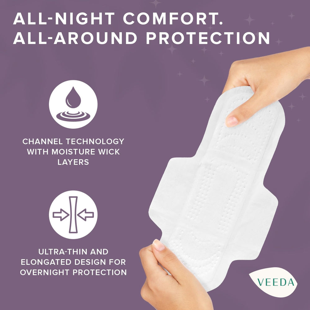 Veeda, alas de protección para mayor seguridad durante la noche.