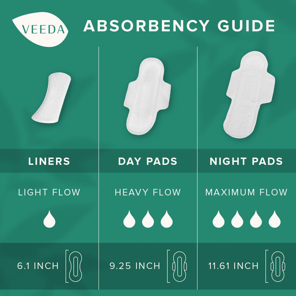 Veeda, diseño anatómico cómodo para un ajuste excelente durante la noche.