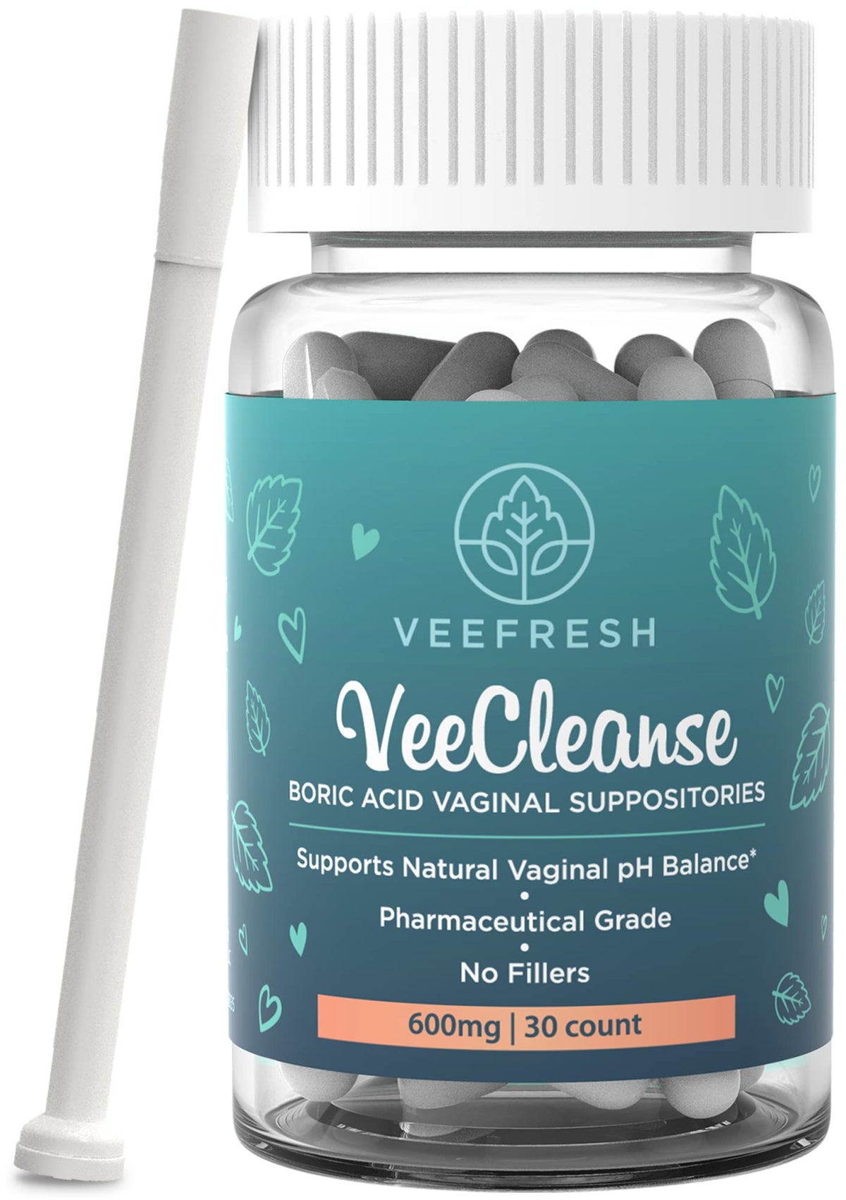 VeeFresh packaging for daily vaginal wellness and freshness.