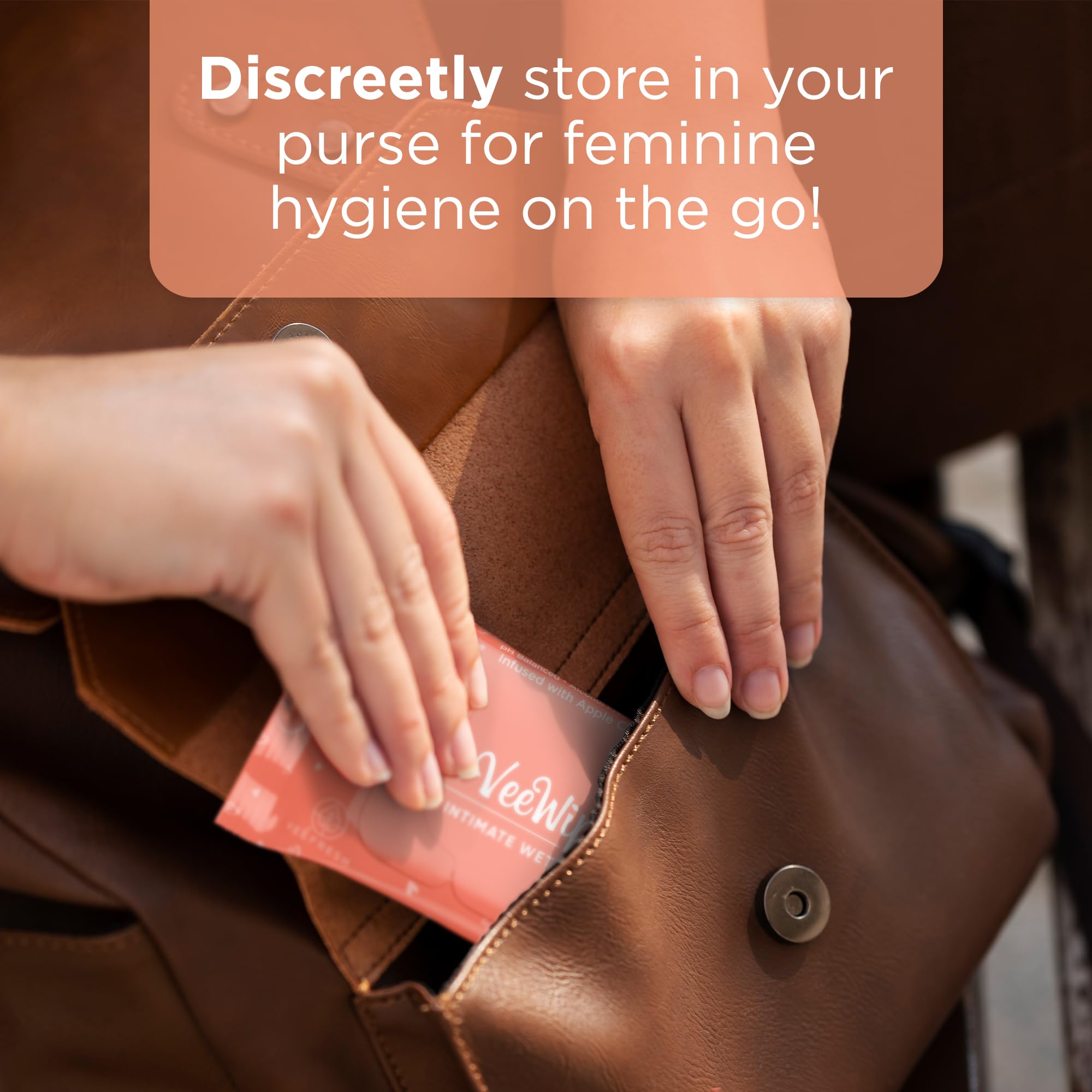 Compact purse pack delivers on-the-go freshness anywhere you need.