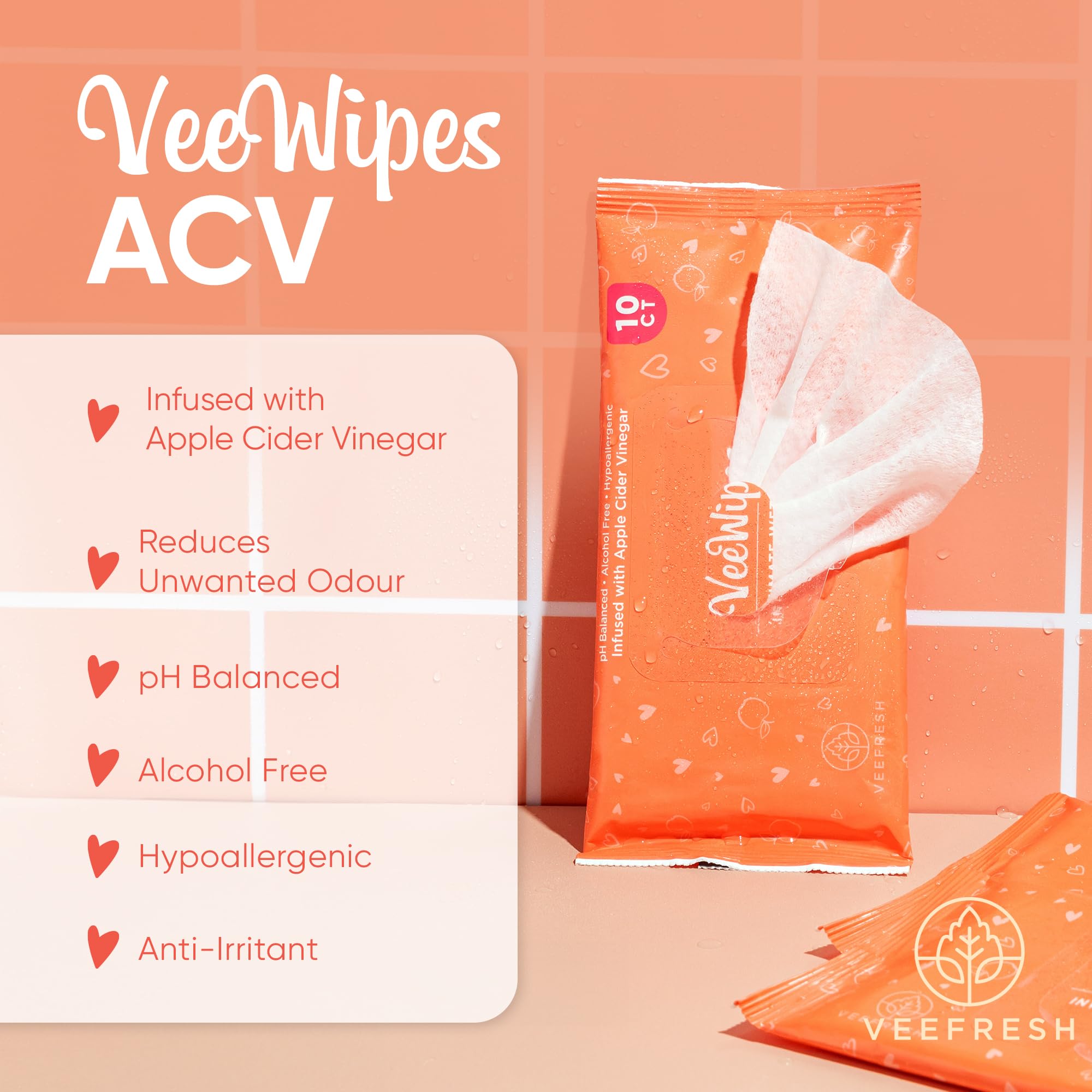 ACV helps with odor control after intimacy or small daily moments.