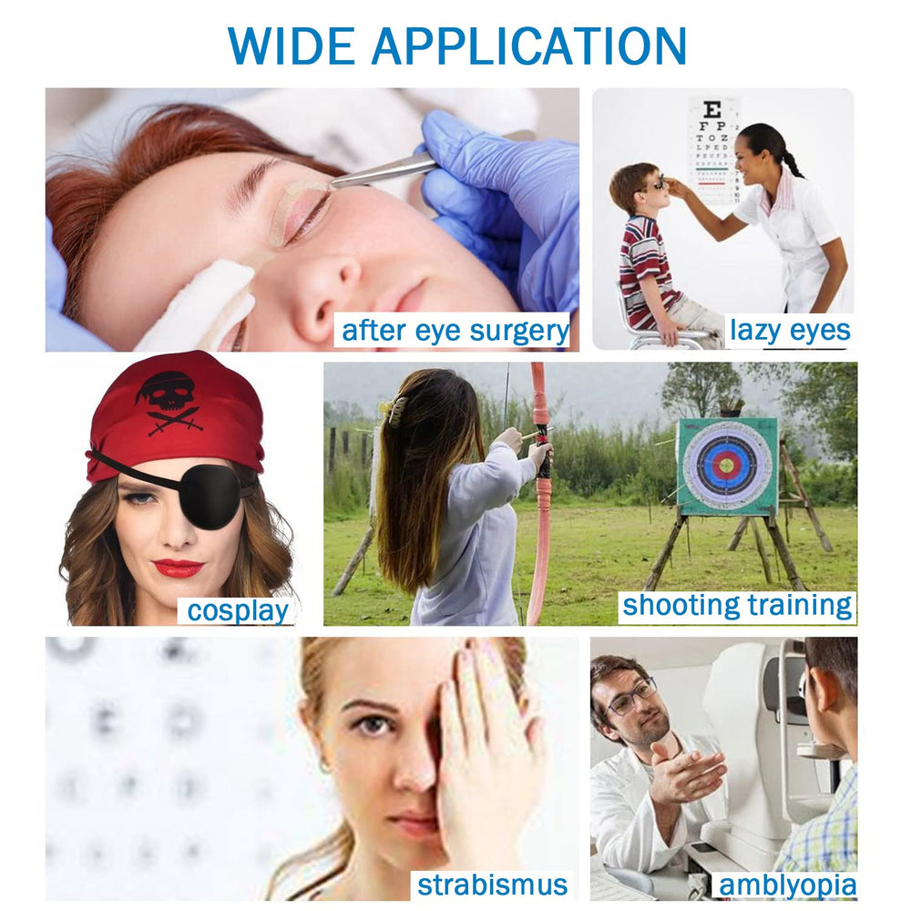 VEEJION 3D eye-fit design eye patch protects eyelashes during wear