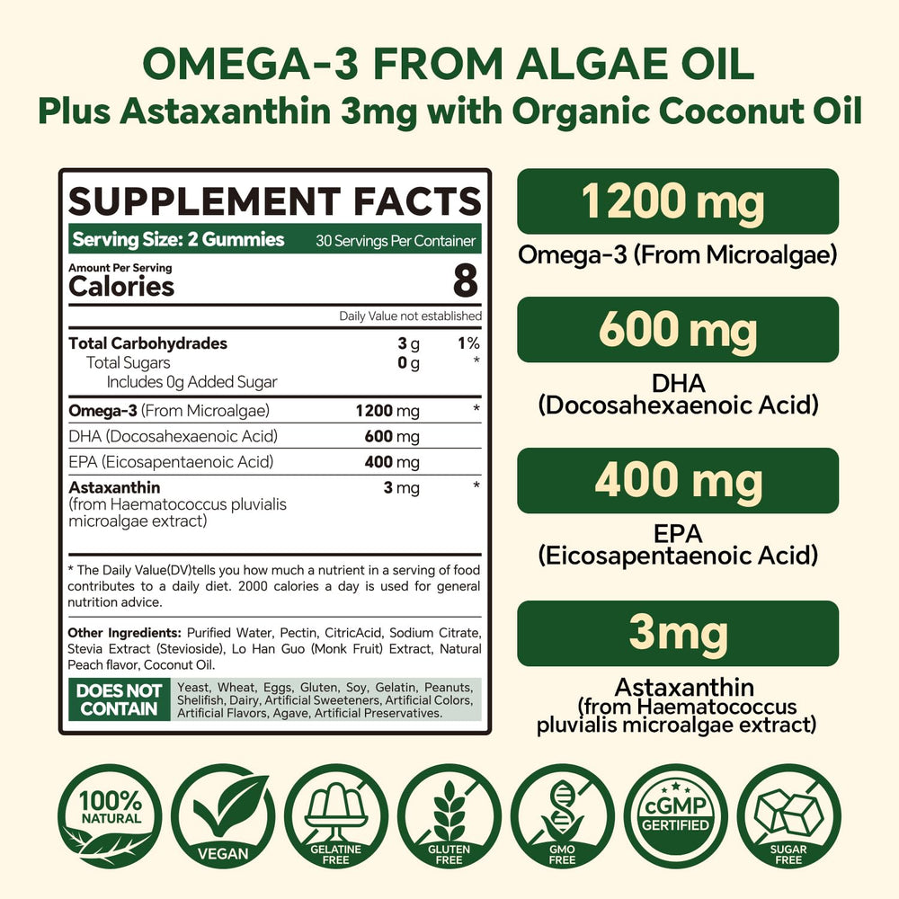 VEETAGYO vegan omega-3 gummies inner jelly layer delivers DHA and EPA