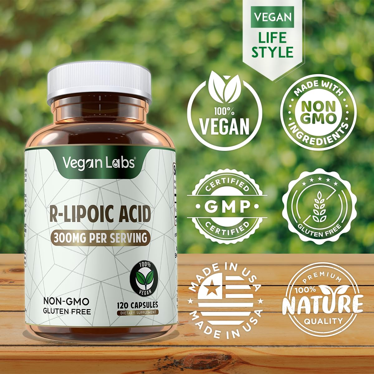 Vegan Labs R-Lipoic Acid 300MG manufacturing facility demonstrates cGMP and NSF standards