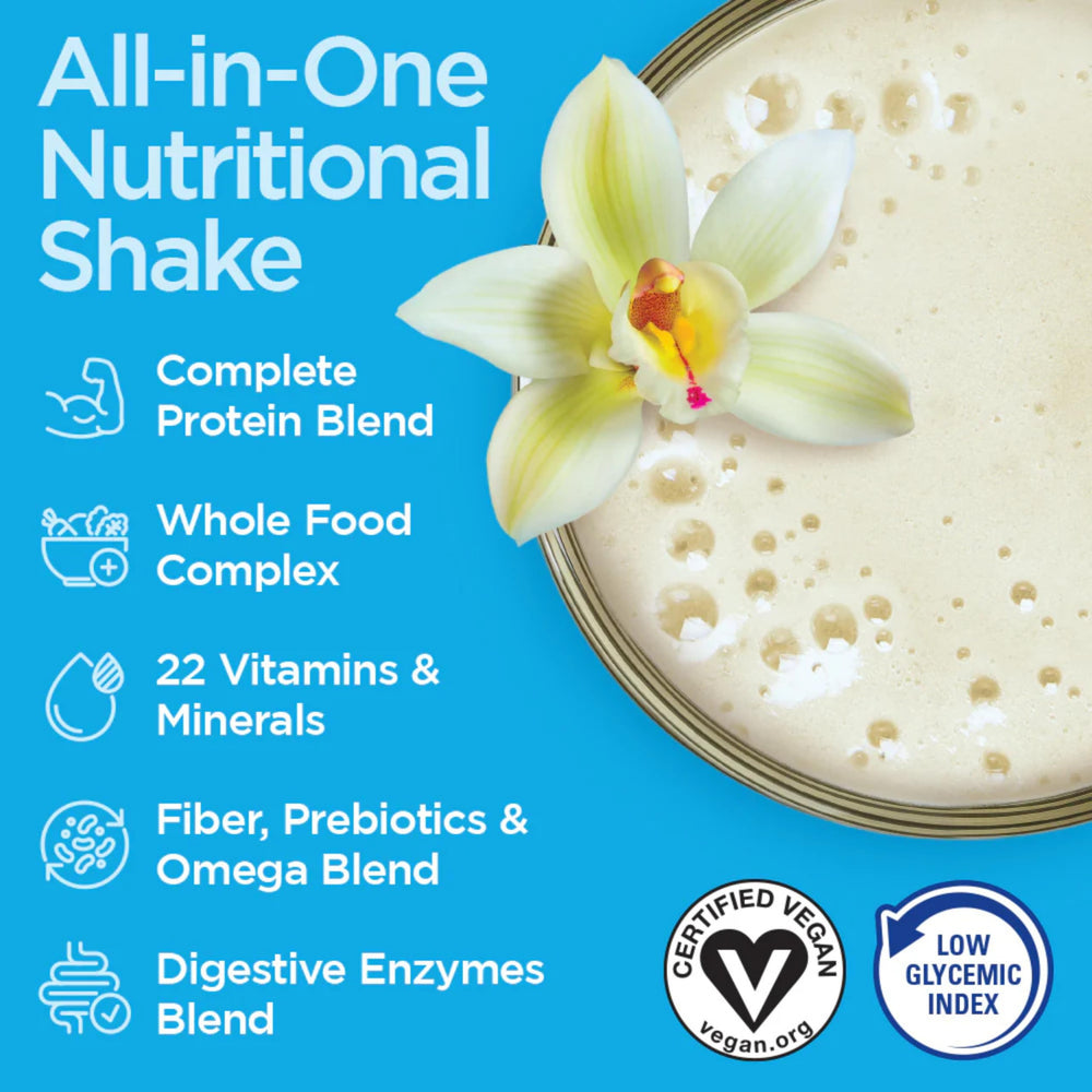 Vegansmart Naturade fruits-vegetables blend image highlighting 9-color nutrient diversity.