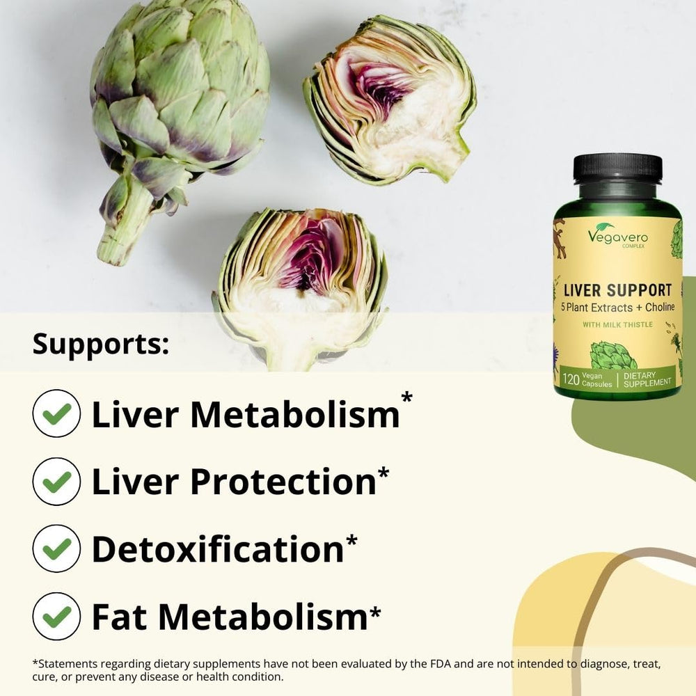 Milk thistle extract close-up on Vegavero label with 80% silymarin