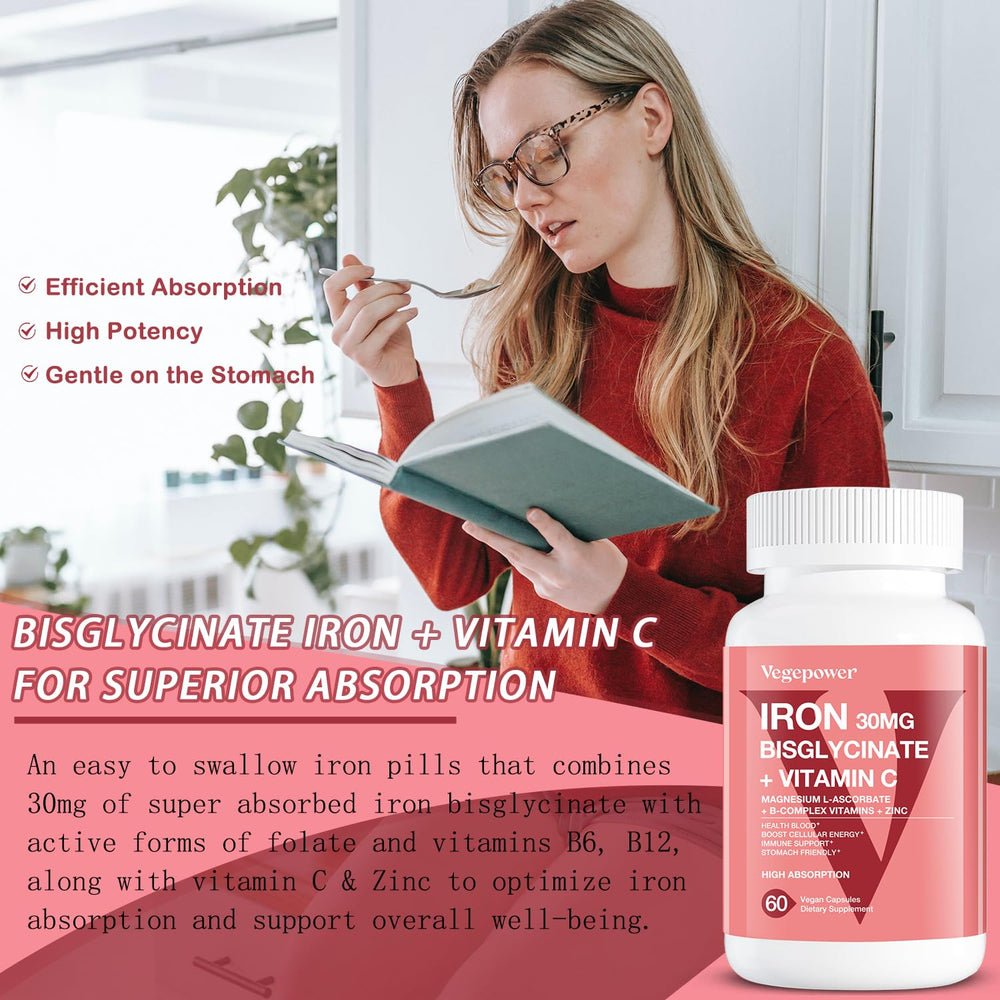VEGEPOWER bottle on a white background conveys clean quality.
