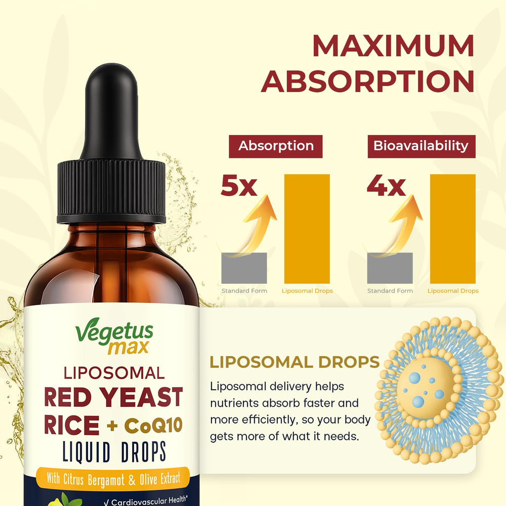 VEGETUSMAX bergamot olive extracts visuals highlight plant-based antioxidant blend.
