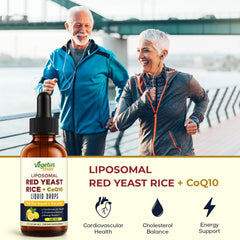 VEGETUSMAX CoQ10 Drops closeup showing CoQ10 synergy for cellular energy support.