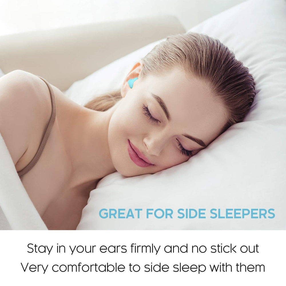Tapones Vegpoet para dormir de lado con silicona moldeable.