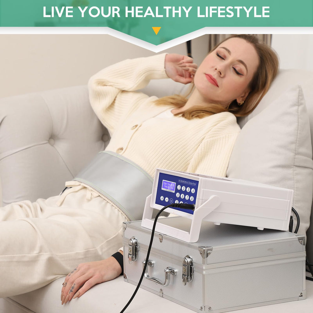 Veicomtech wrist strap close-up for secure, comfortable detox sessions