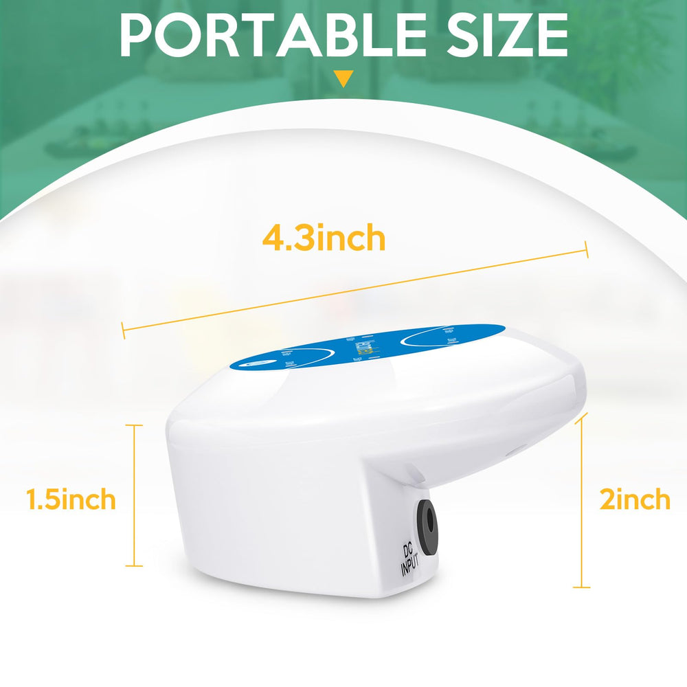 Veicomtech Portable foot spa detox device suitable for home or travel.