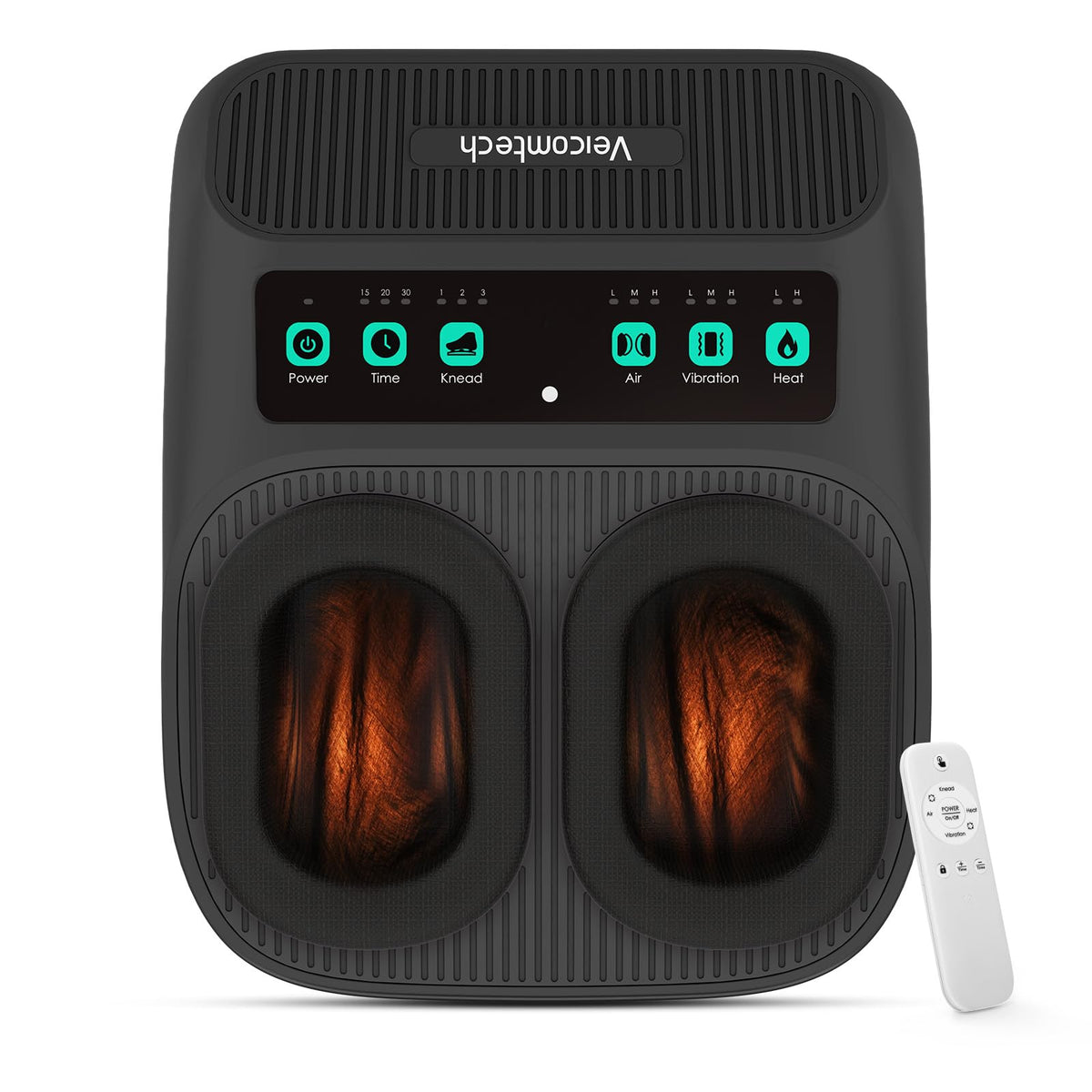 Veicomtech Shiatsu Foot Massager front view helps ease daily foot fatigue.
