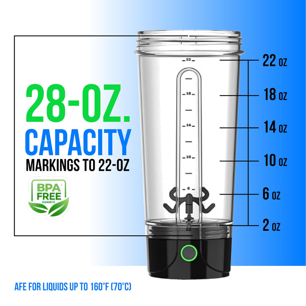 BPA-free plastic VELOMIX shaker ensures safe daily use