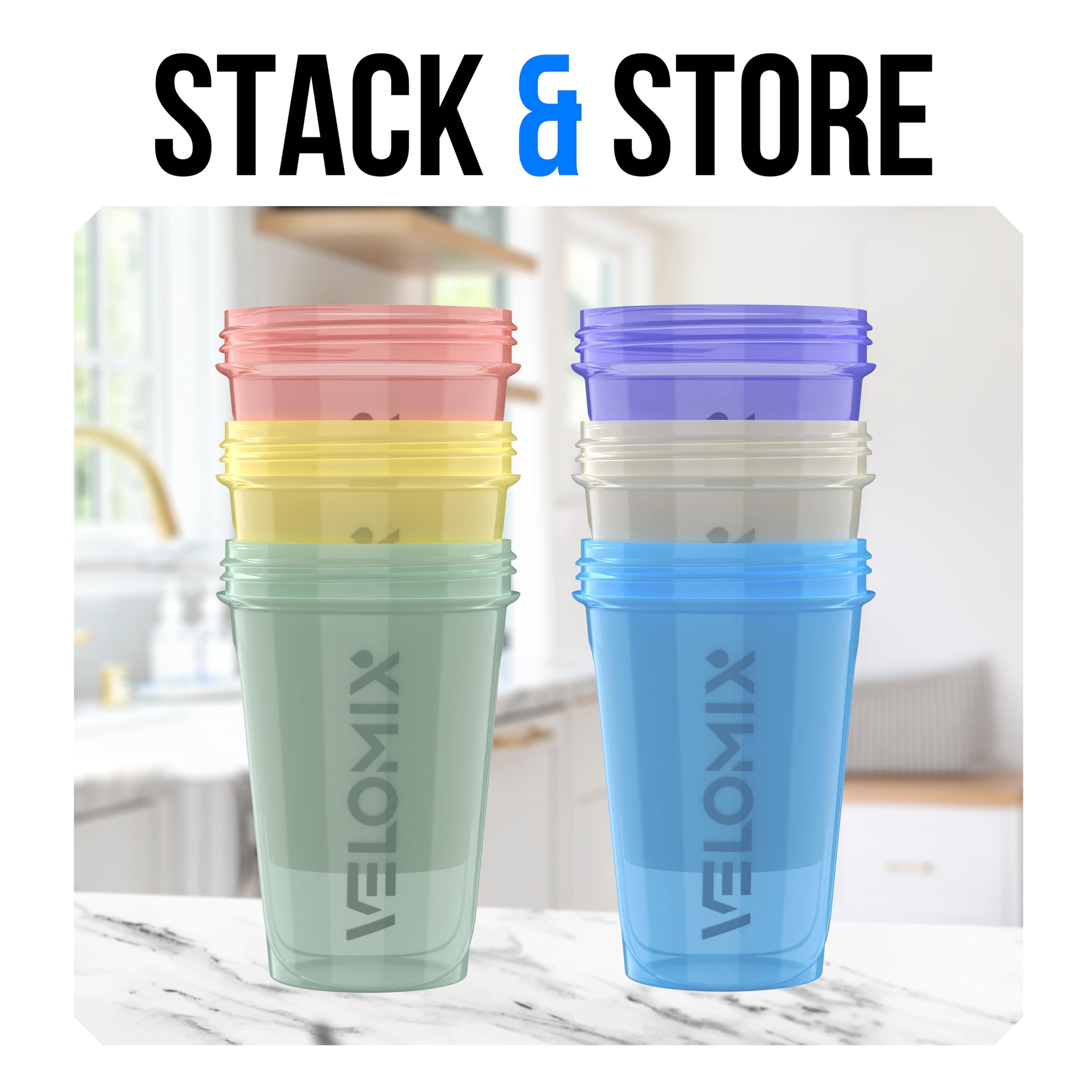 VELOMIX durable shaker bottle suitable for gym use