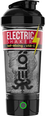 VELOMIX Electric Protein Shaker 24oz ready to blend a smooth shake anywhere