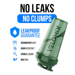 Velomix Forest Edge stainless steel whisk ball for lump-free blending