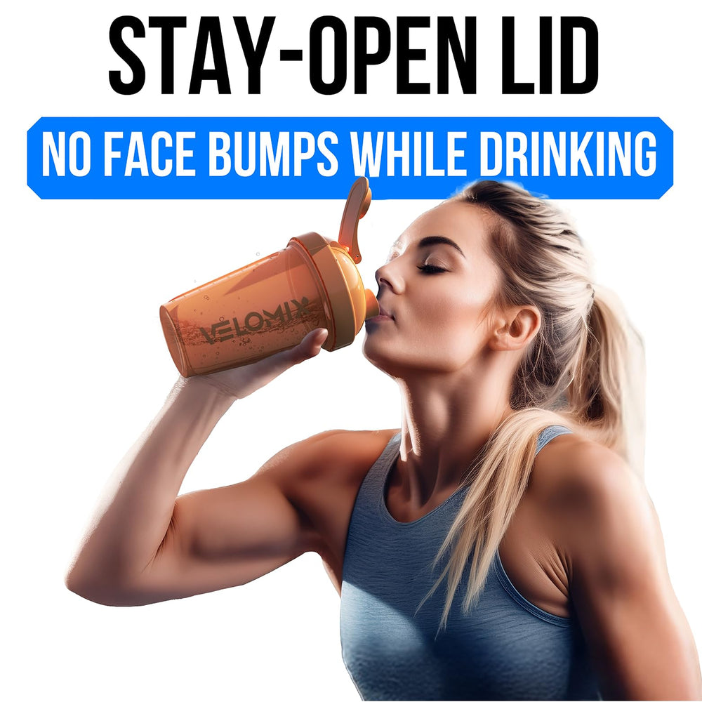 Velomix Nature Tones 6-pack packaged set with six cups for versatile shakes.