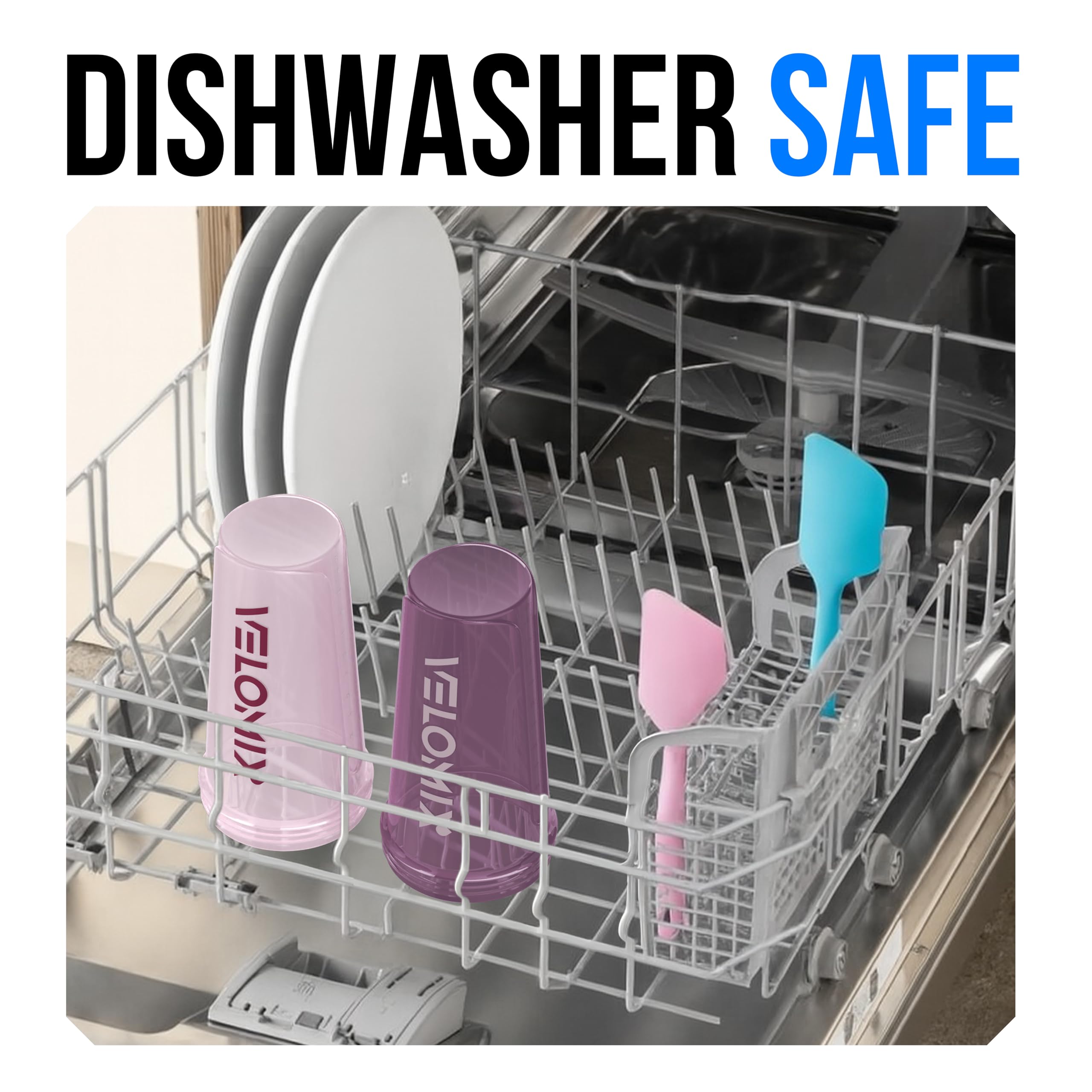 VELOMIX purple mix shaker adds style to your gym routine.