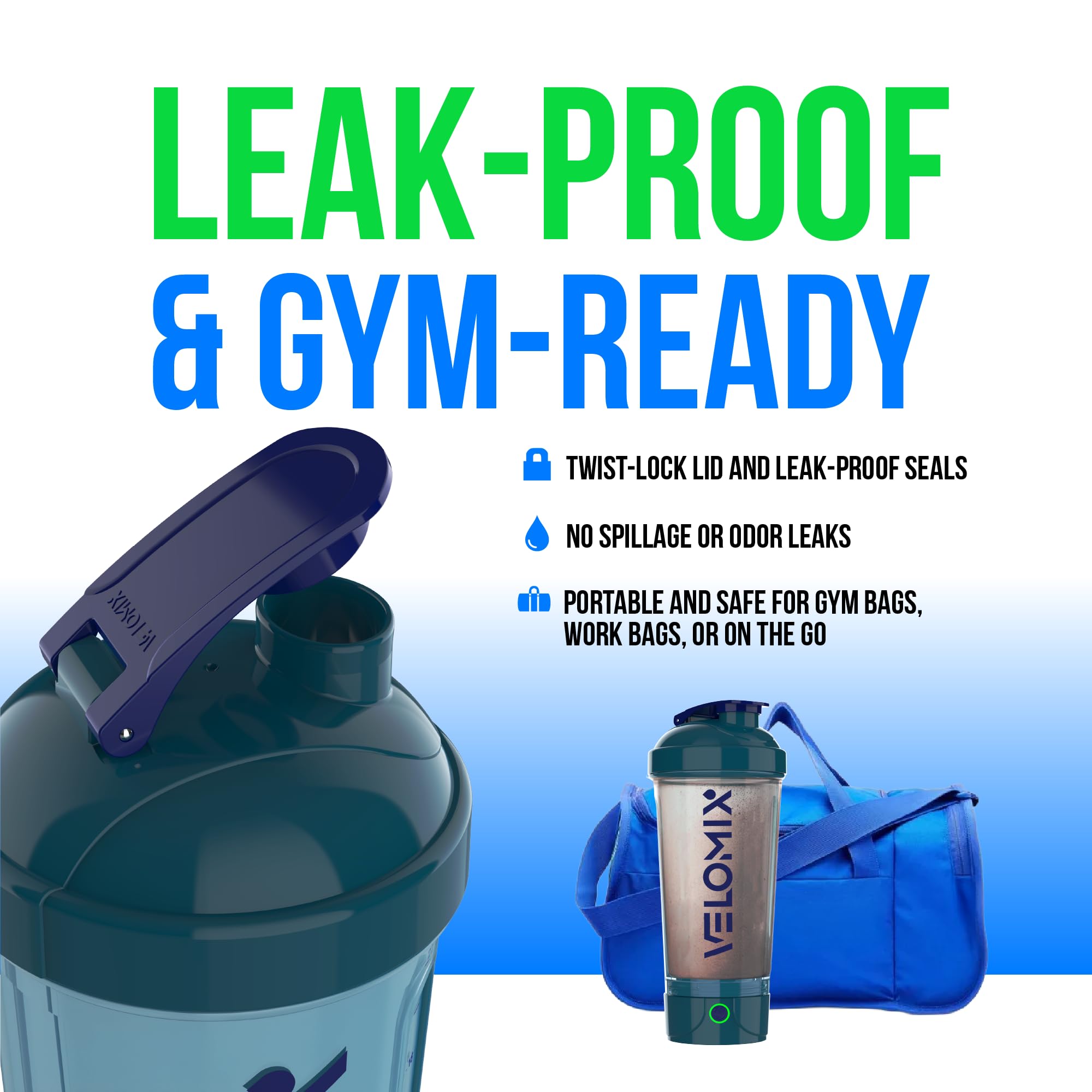Self-cleaning cycle makes cleanup quick after workouts.