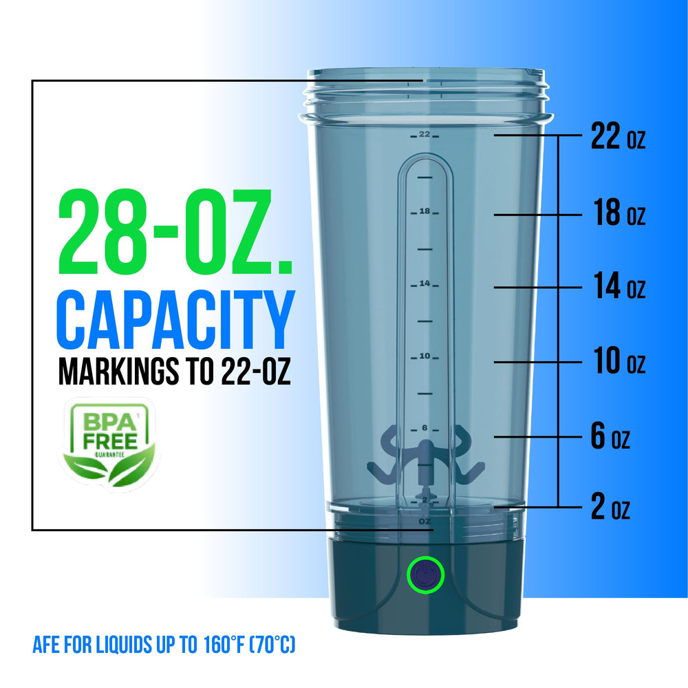 Top-rack dishwasher-safe bottle and lid for easy care.